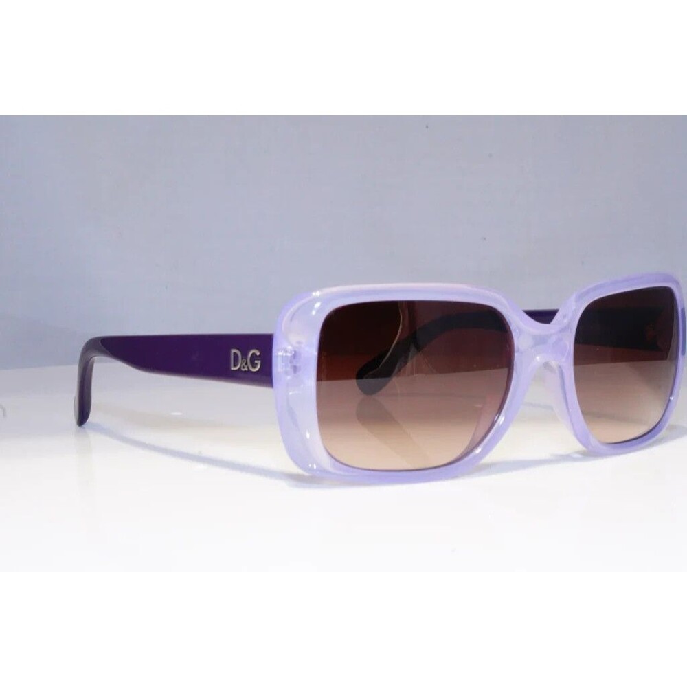 Dolce & Gabbana Lavender Gradient Square Sunglasses - Picture 11 of 16